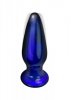 The shining glass buttplug blue